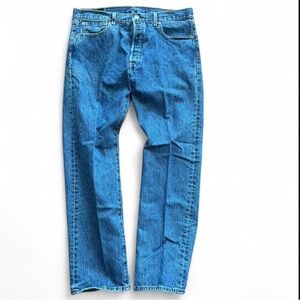 Levi's Men's 501 Straight Fit Blue Jeans